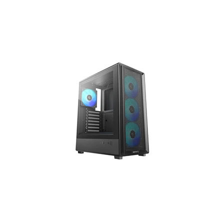 DeepCool Mid Tower ATX-chassi – Svart
