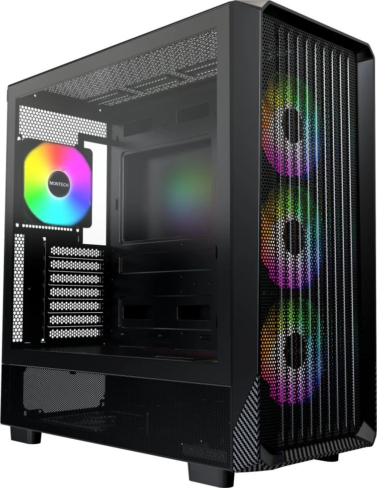 Montech X5 – Svart Gamingchassi