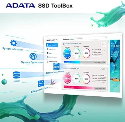 ADATA Legend 710 512GB – M.2 NVMe SSD