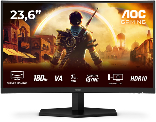 AOC C24G42E 24" Gamingmonitor – 180 Hz
