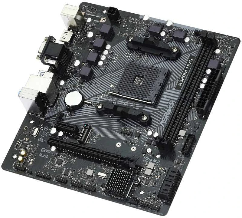 ASRock A520M-HVS – Moderkort
