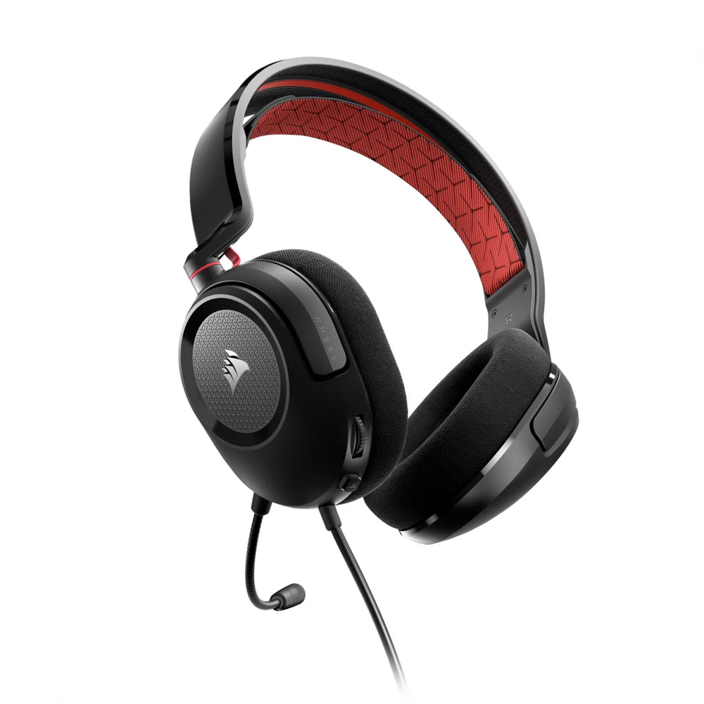 Corsair HS35 v2 Gamingheadset – Röd
