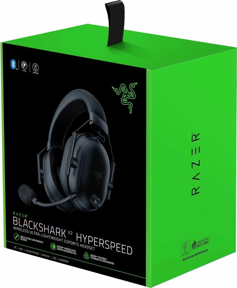 Razer BlackShark V2 HyperSpeed Trådlöst Gamingheadset