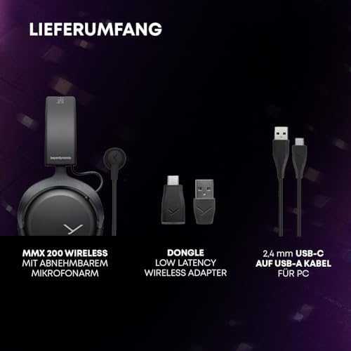 beyerdynamic MMX 200 Wireless – Gamingheadset