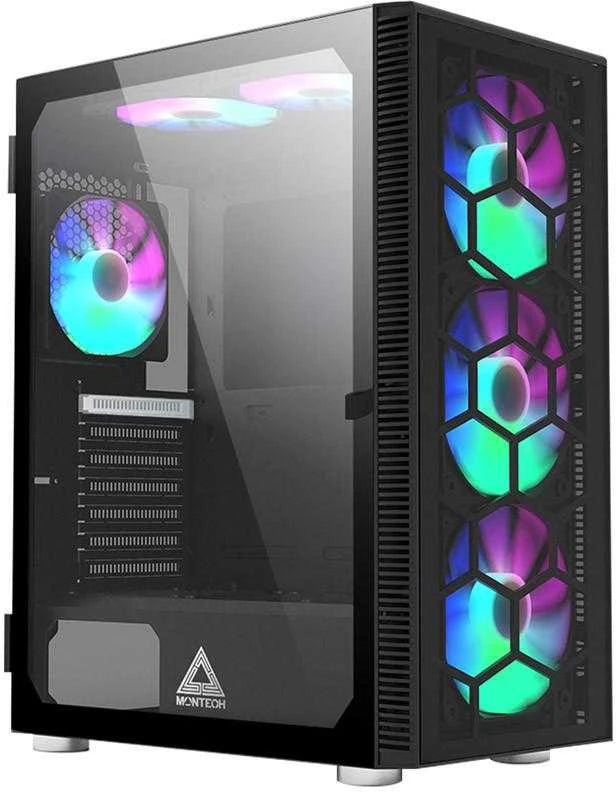 Montech X3 Glass – Svart Gamingchassi