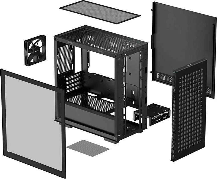 DeepCool CH370 – Micro-ATX Gamingchassi