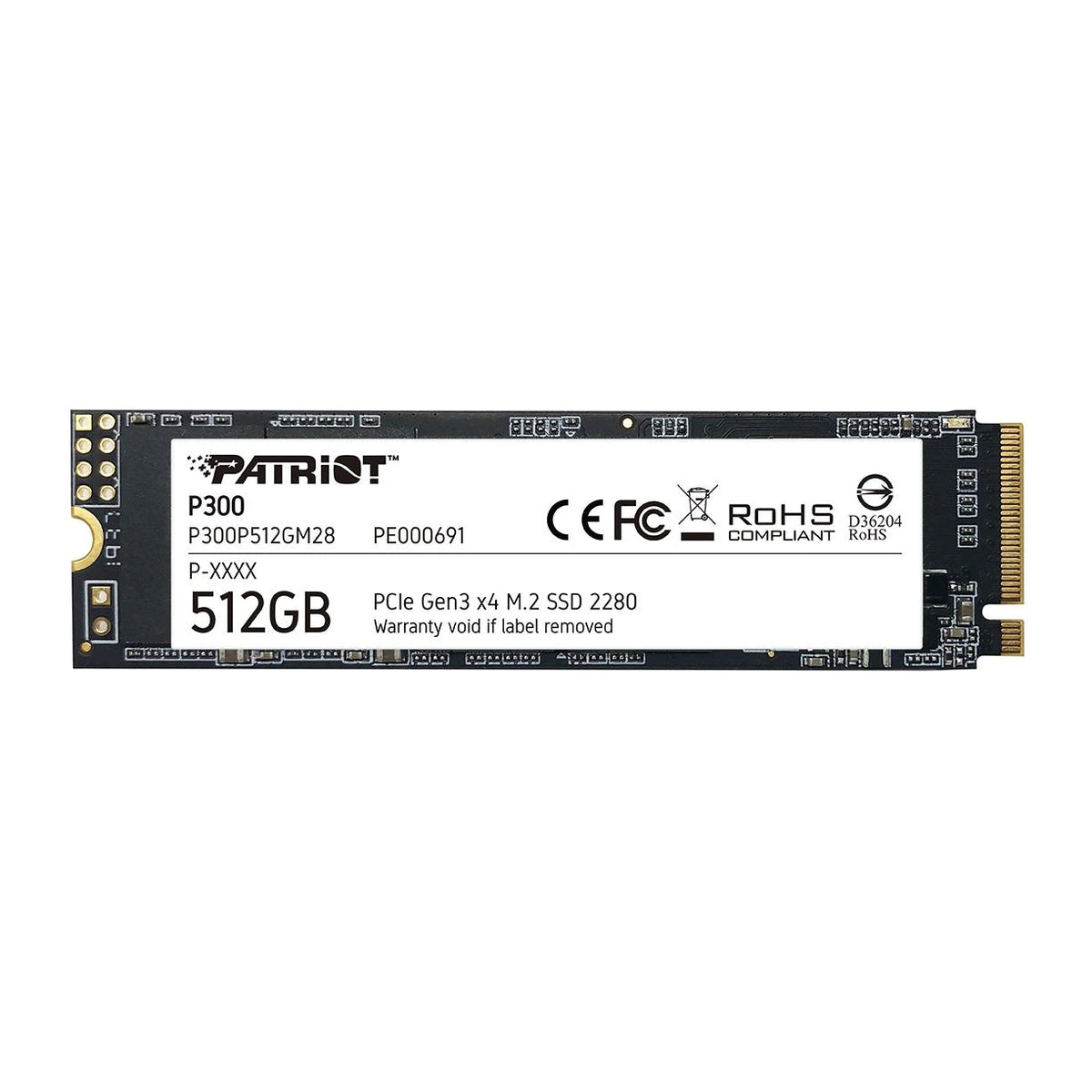 Patriot P300 512GB – M.2 NVMe SSD