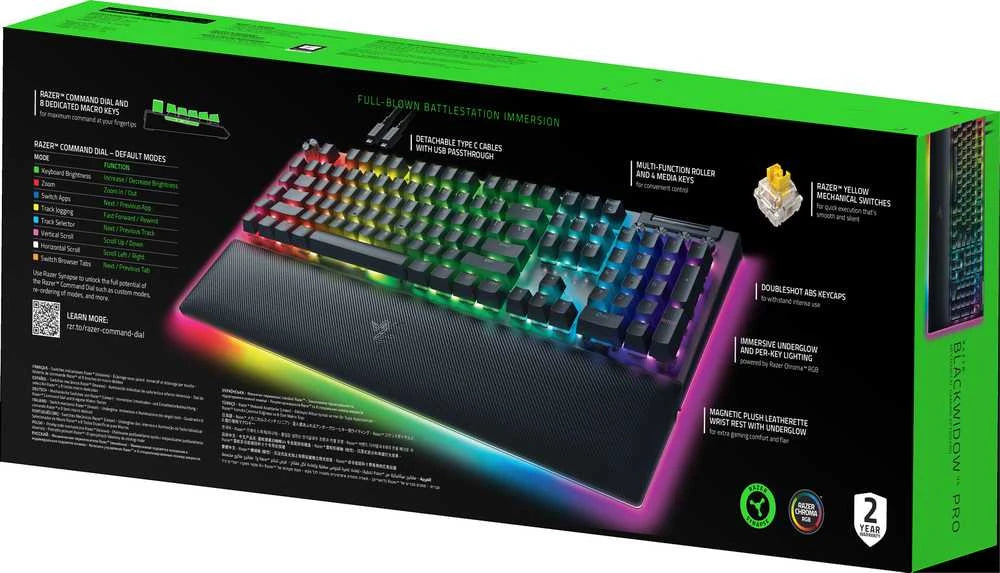 Razer BlackWidow V4 Pro – Gamingtangentbord