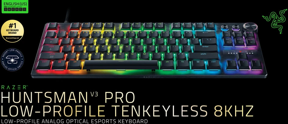 Razer Huntsman V3 Pro Low Profile TKL – Gamingtangentbord