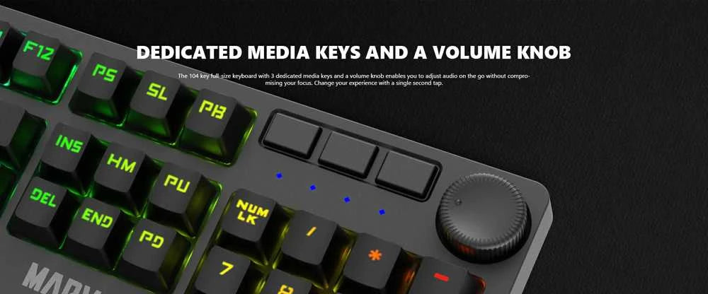 Marvo KG954 – Gamingtangentbord – US
