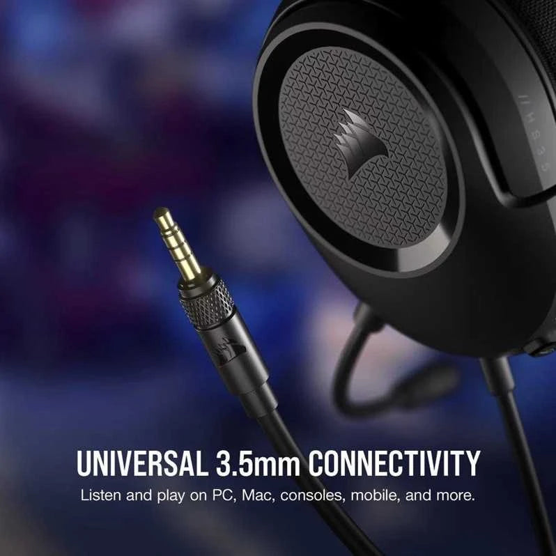 Corsair HS35 v2 Gamingheadset – Röd