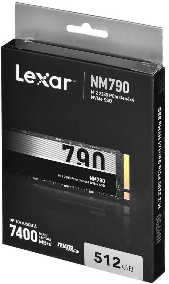 Lexar NM790 512GB – M.2 NVMe SSD
