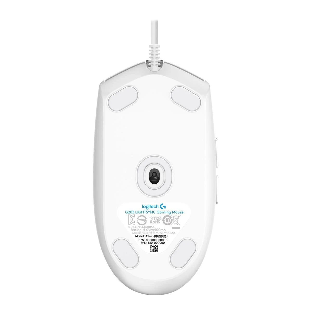 Logitech G203 LIGHTSYNC Gamingmus – Vit