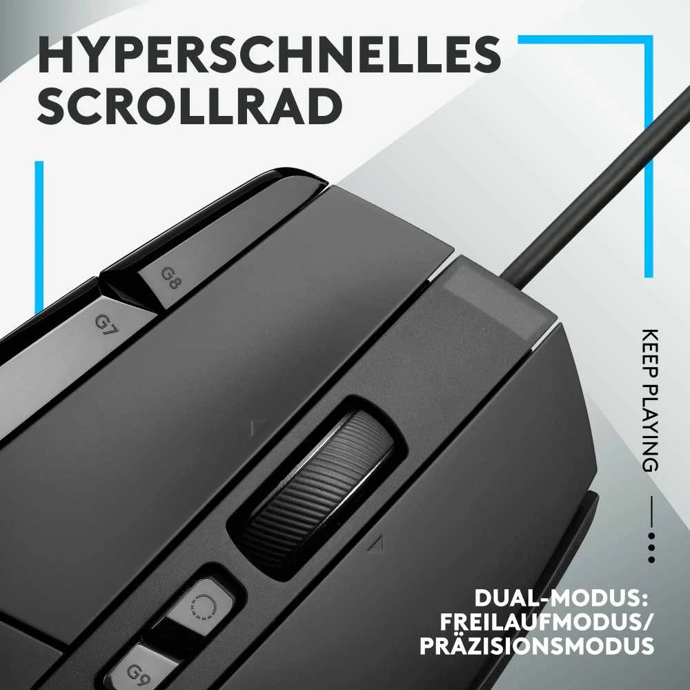 Logitech G502 X Gamingmus – Svart