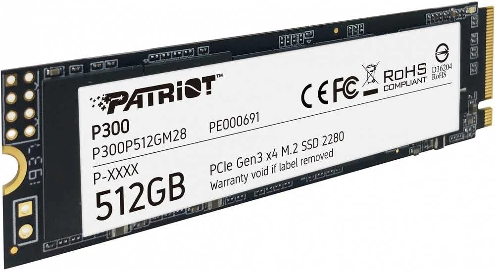 Patriot P300 512GB – M.2 NVMe SSD