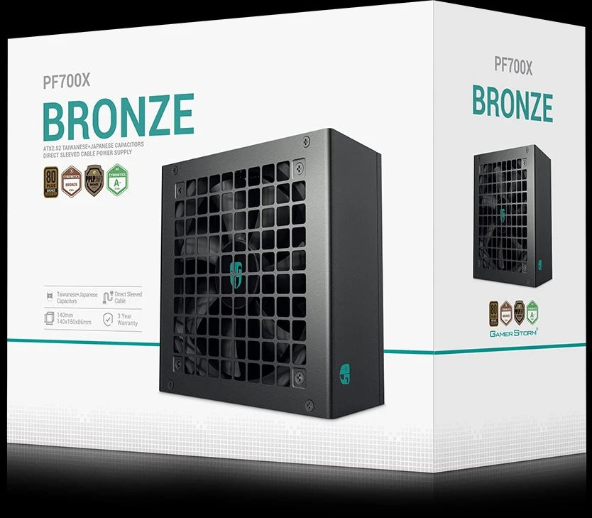 DeepCool PF700X 700W – Nätaggregat