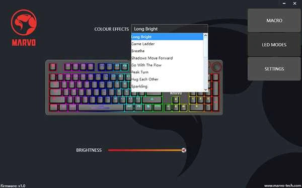 Marvo KG954 – Gamingtangentbord – US