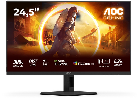 AOC 25G4SRE 24,5" Gamingmonitor – 310 Hz