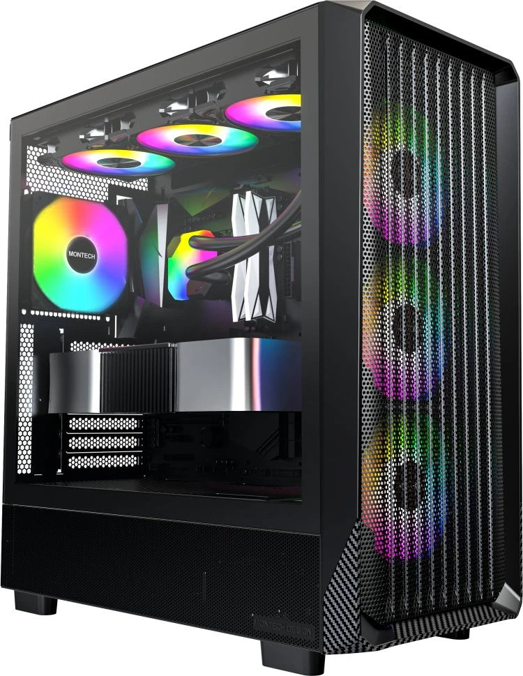 Montech X5 – Svart Gamingchassi