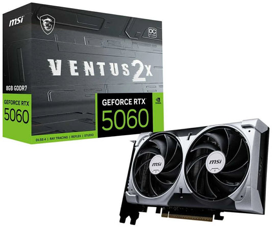 MSI GeForce RTX 5060 8GB VENTUS 2X OC – Grafikkort