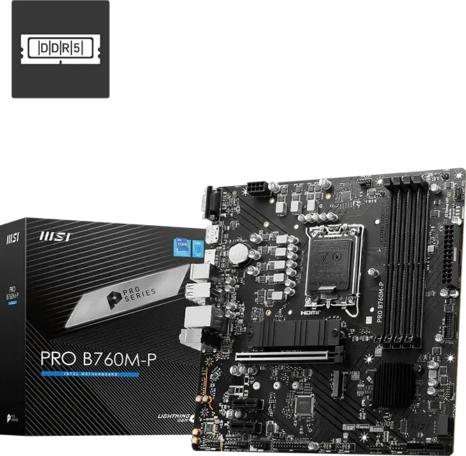 MSI PRO B760M-P – Moderkort