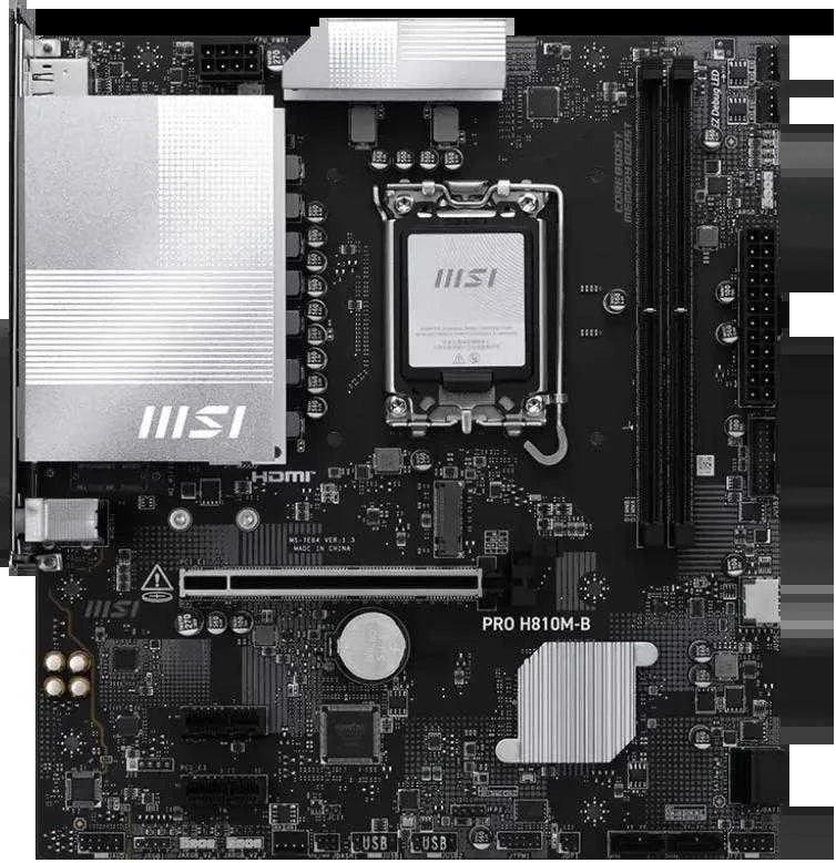 MSI PRO H810M-B – Moderkort