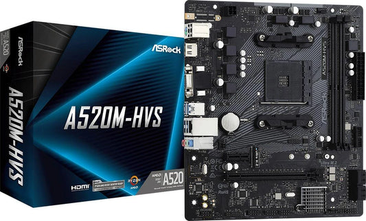 ASRock A520M-HVS – Moderkort
