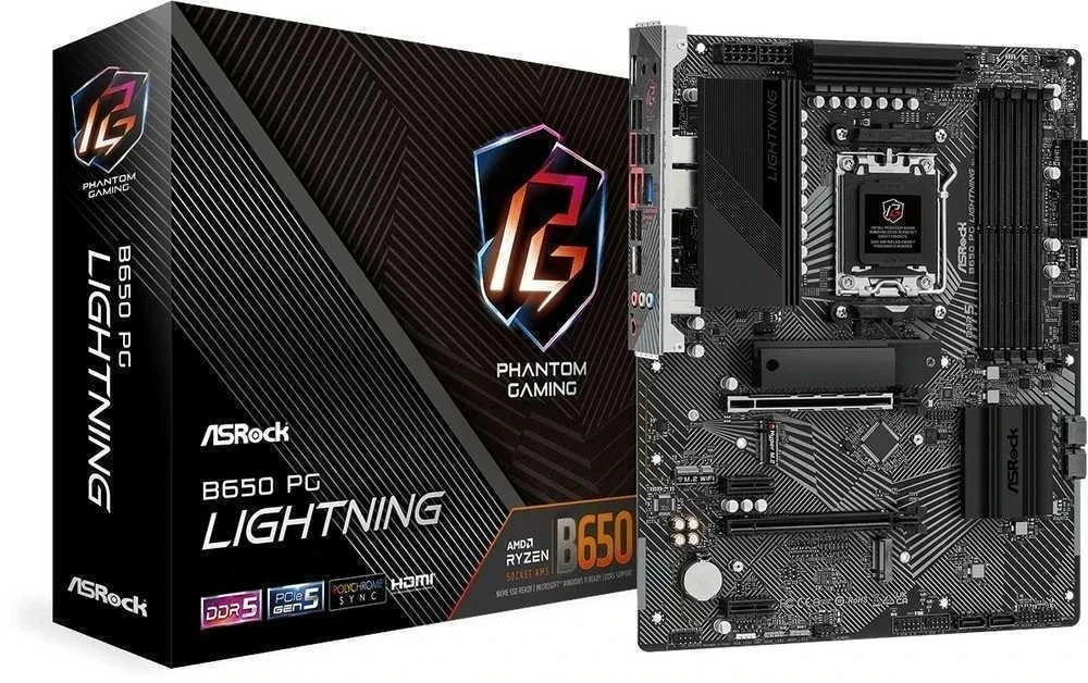 ASRock B650 PG Lightning – AM5 Moderkort