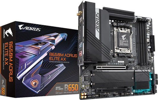 Gigabyte B650M AORUS ELITE AX – AM5 Moderkort
