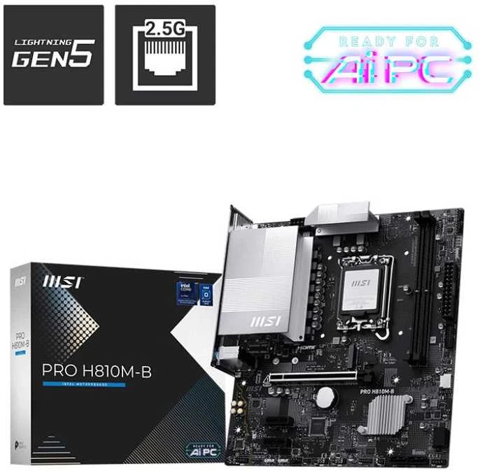 MSI PRO H810M-B – Moderkort