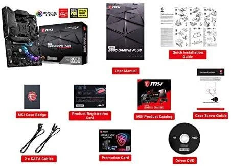 MSI MPG B550 GAMING PLUS – AM4 Moderkort