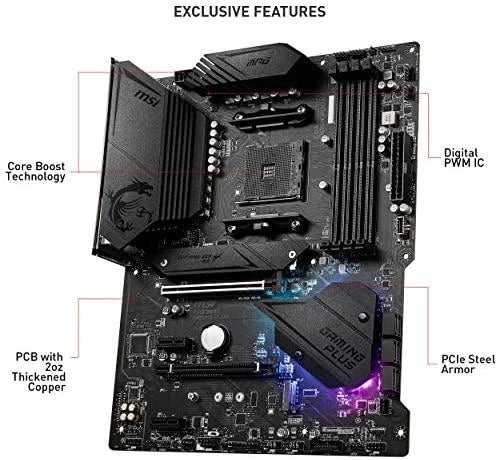 MSI MPG B550 GAMING PLUS – AM4 Moderkort