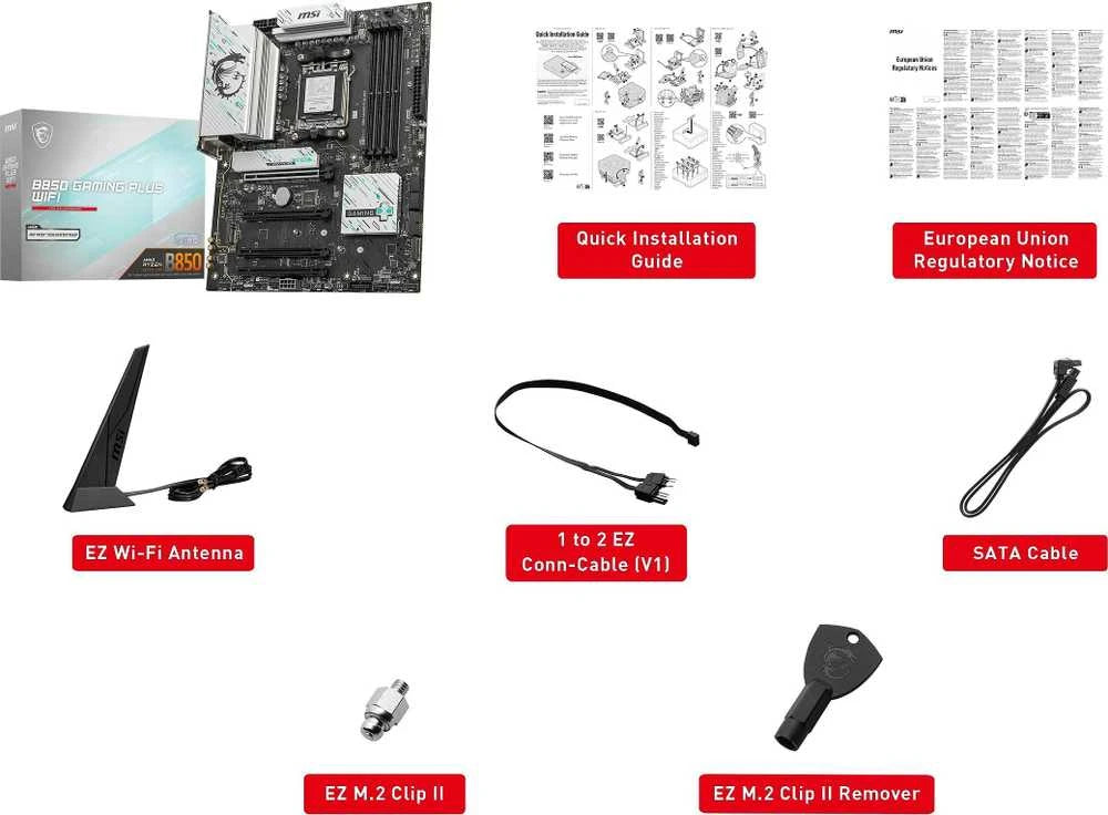 MSI B850 Gaming PLUS WIFI – Moderkort