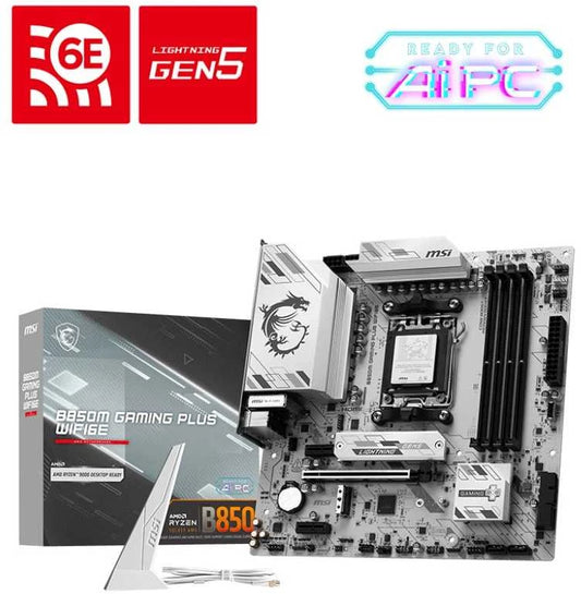 MSI B850M GAMING PLUS WIFI6E – AM5 Moderkort