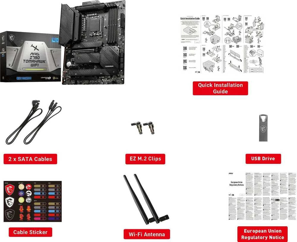 MSI MAG Z790 TOMAHAWK WIFI – Moderkort