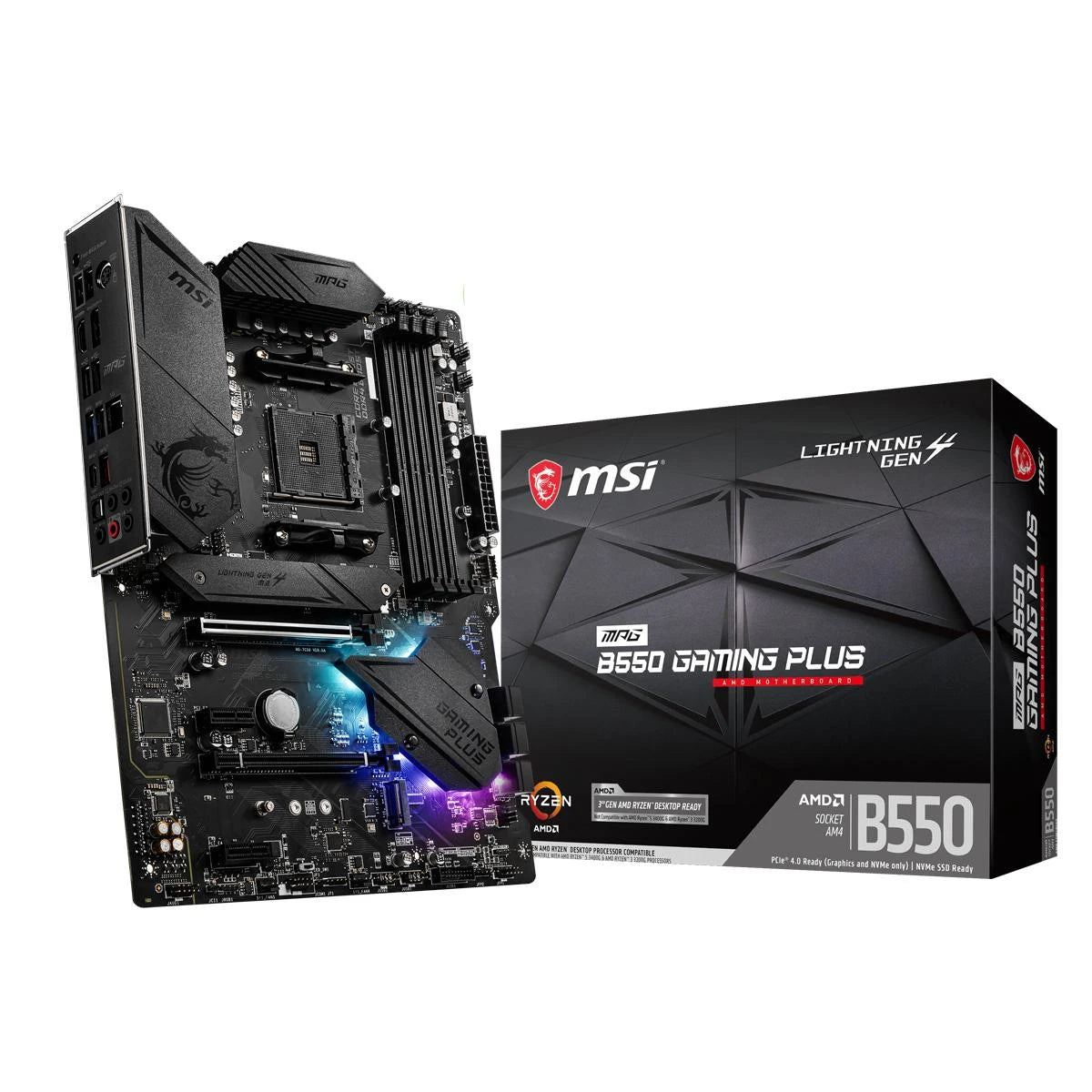 MSI MPG B550 GAMING PLUS – AM4 Moderkort