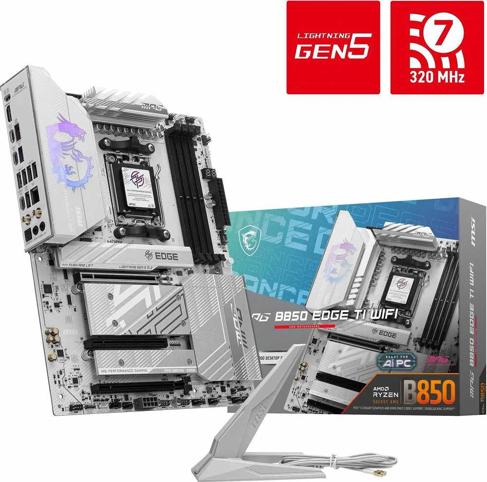 MSI MPG B850 EDGE TI WIFI – Moderkort