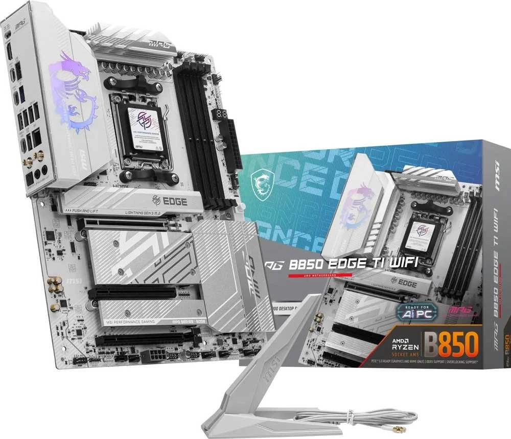 MSI MPG B850 EDGE TI WIFI – Moderkort