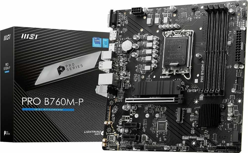 MSI PRO B760M-P – Moderkort
