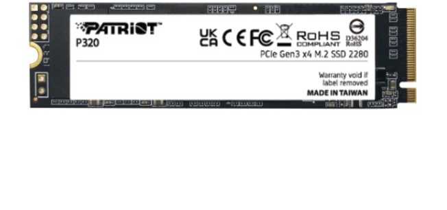 Patriot P320 256GB – M.2 NVMe SSD