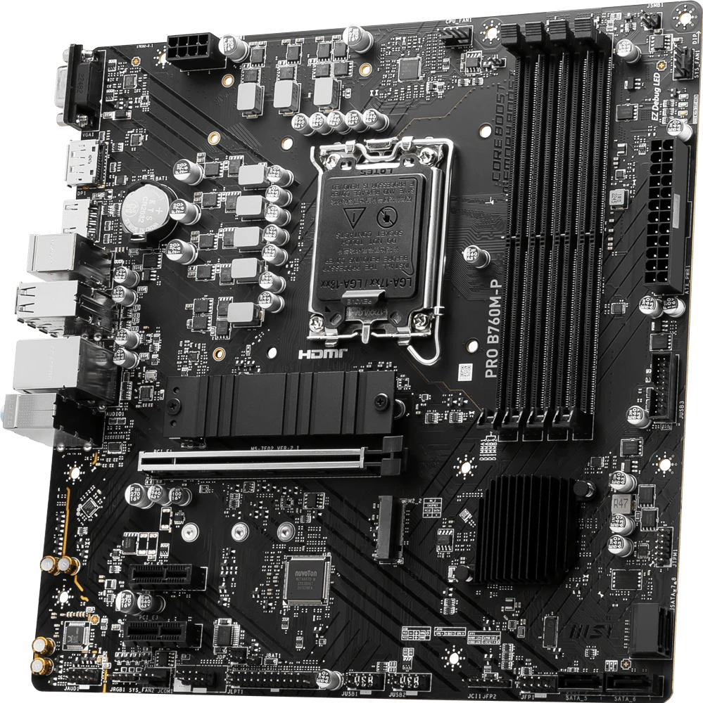 MSI PRO B760M-P – Moderkort