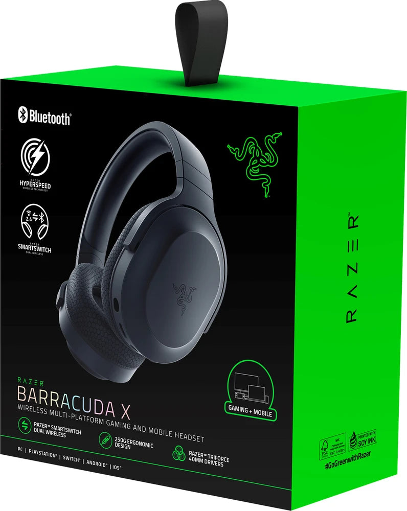 Razer Barracuda X (2022) – Trådlöst Gamingheadset
