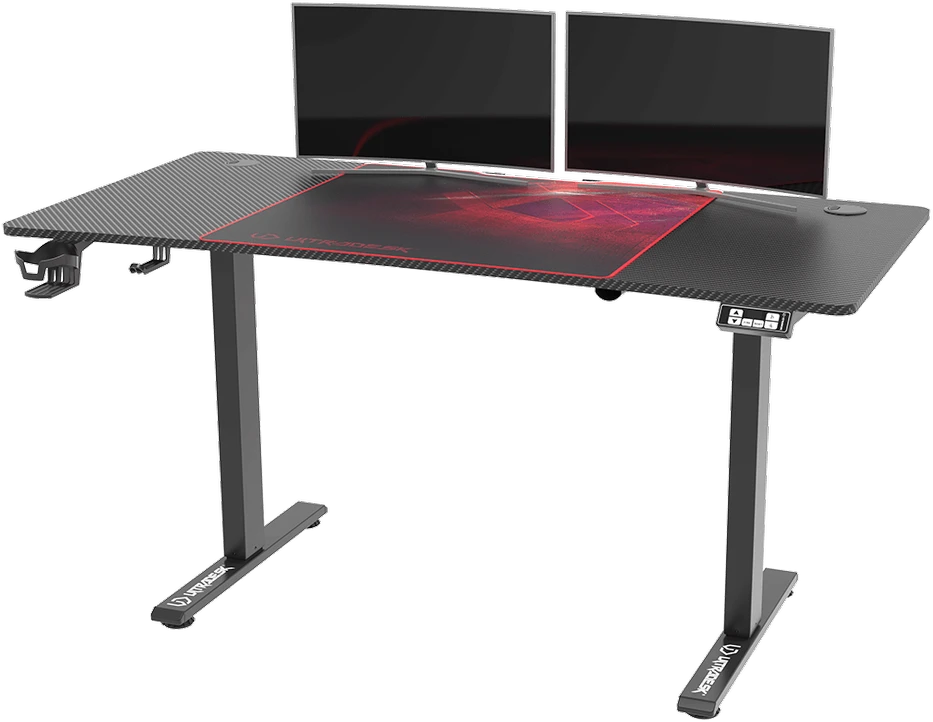 Ultradesk LEVEL – Höj- och sänkbart gamingbord