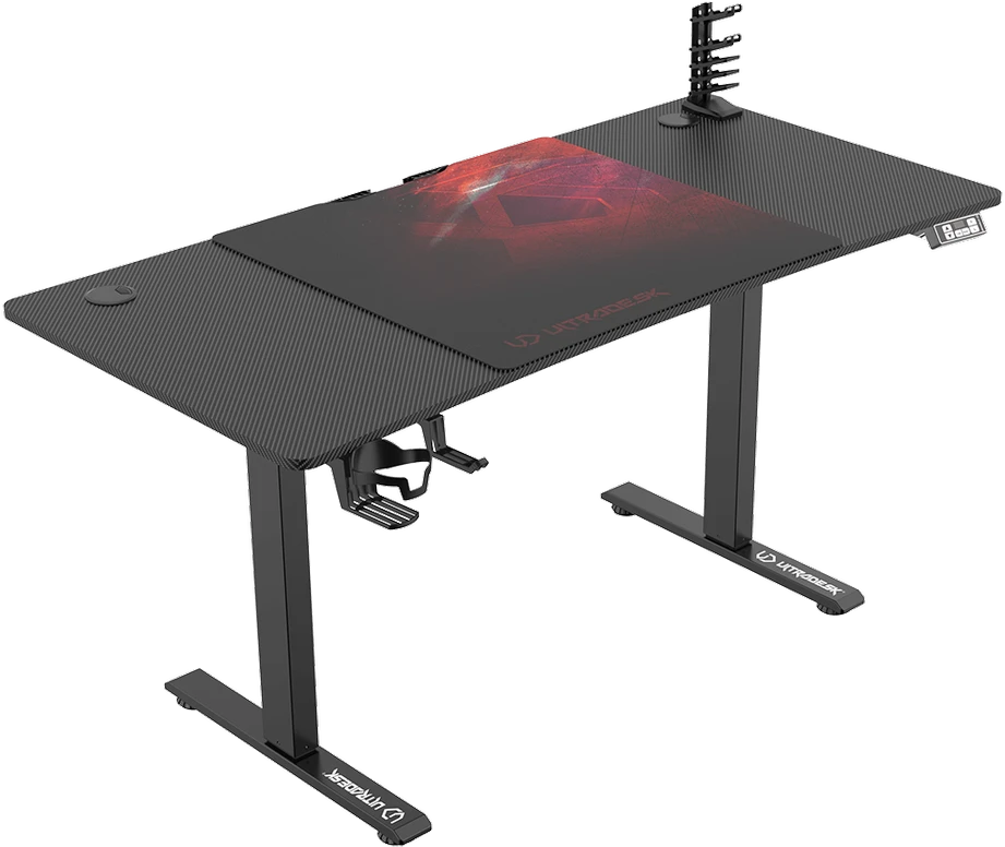 Ultradesk LEVEL – Höj- och sänkbart gamingbord