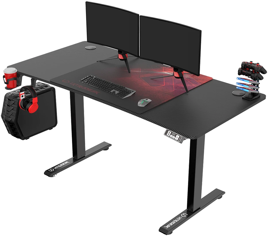 Ultradesk LEVEL – Höj- och sänkbart gamingbord