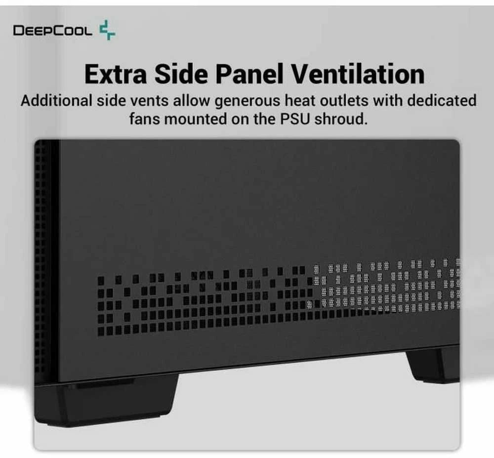 DeepCool CH370 – Micro-ATX Gamingchassi