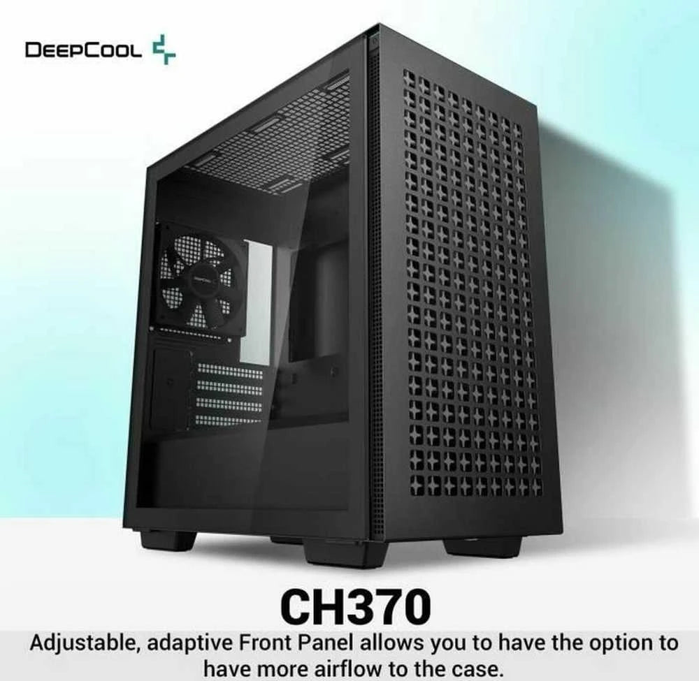 DeepCool CH370 – Micro-ATX Gamingchassi