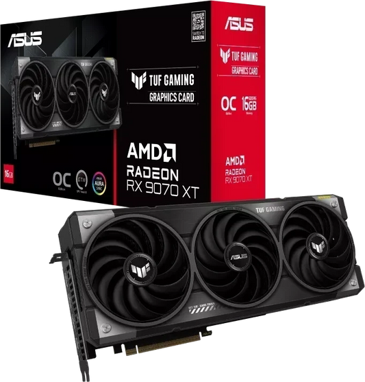 ASUS TUF Gaming Radeon RX 9070 XT 16GB OC – Grafikkort