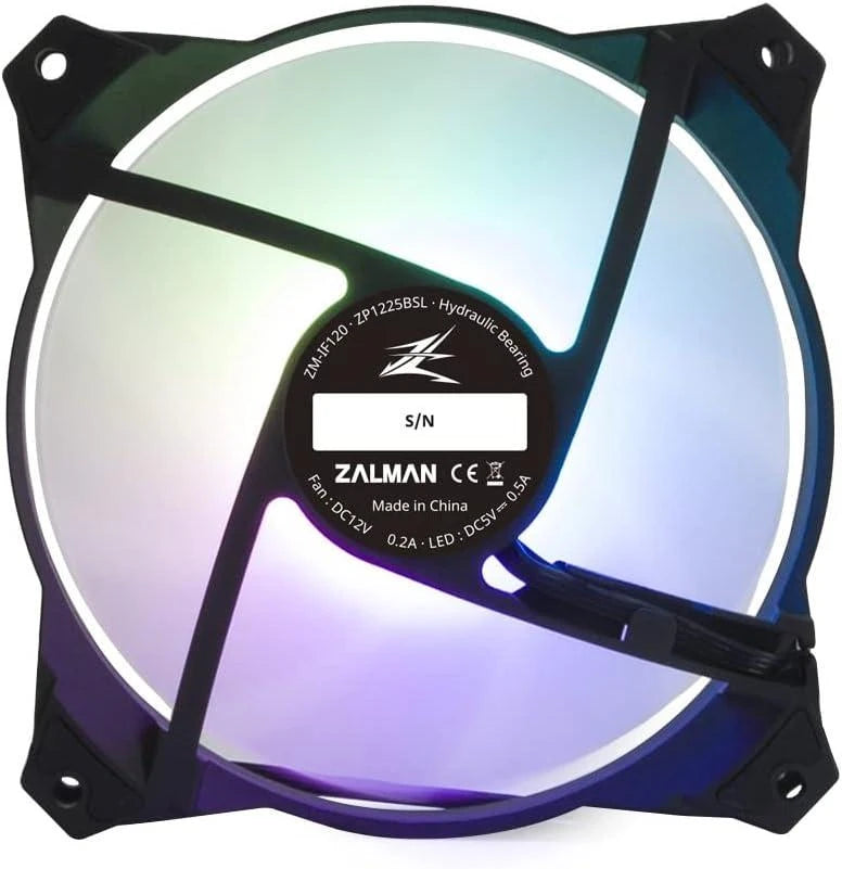 Zalman ZM-IF120 Infinity Mirror – 120 mm ARGB-fläkt