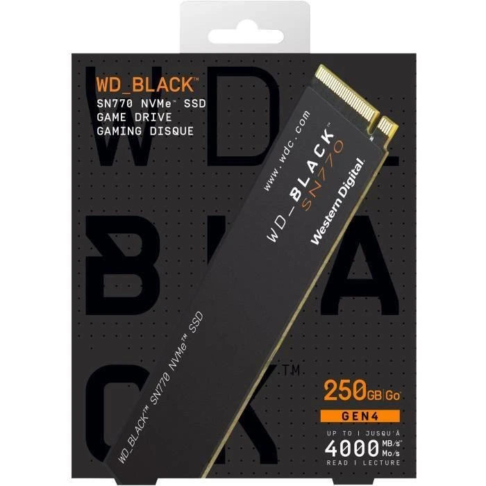 WD Black SN770 250GB – M.2 NVMe SSD